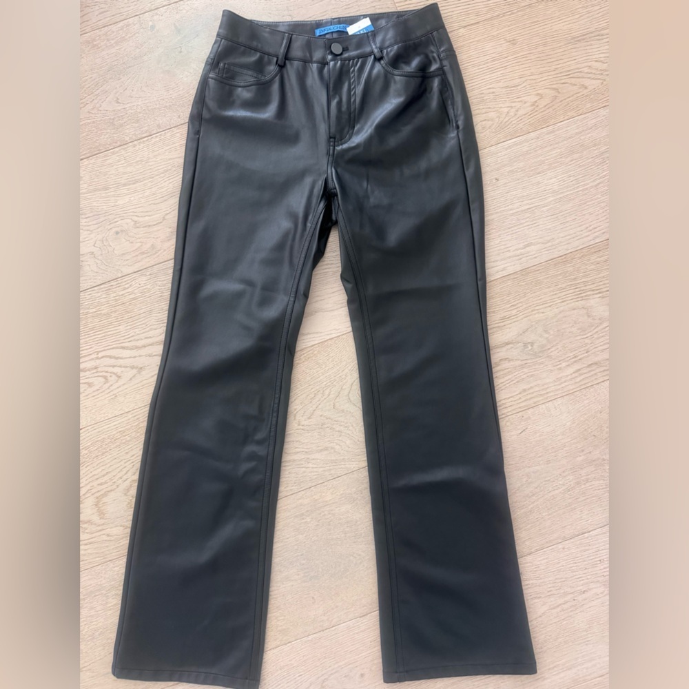NWT J.MCLAUGHLIN Brady Vegan leather pant size 0 - Picture 3 of 7